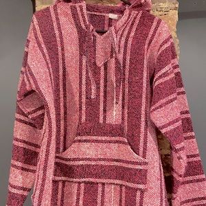 Pink Baja Hoodie